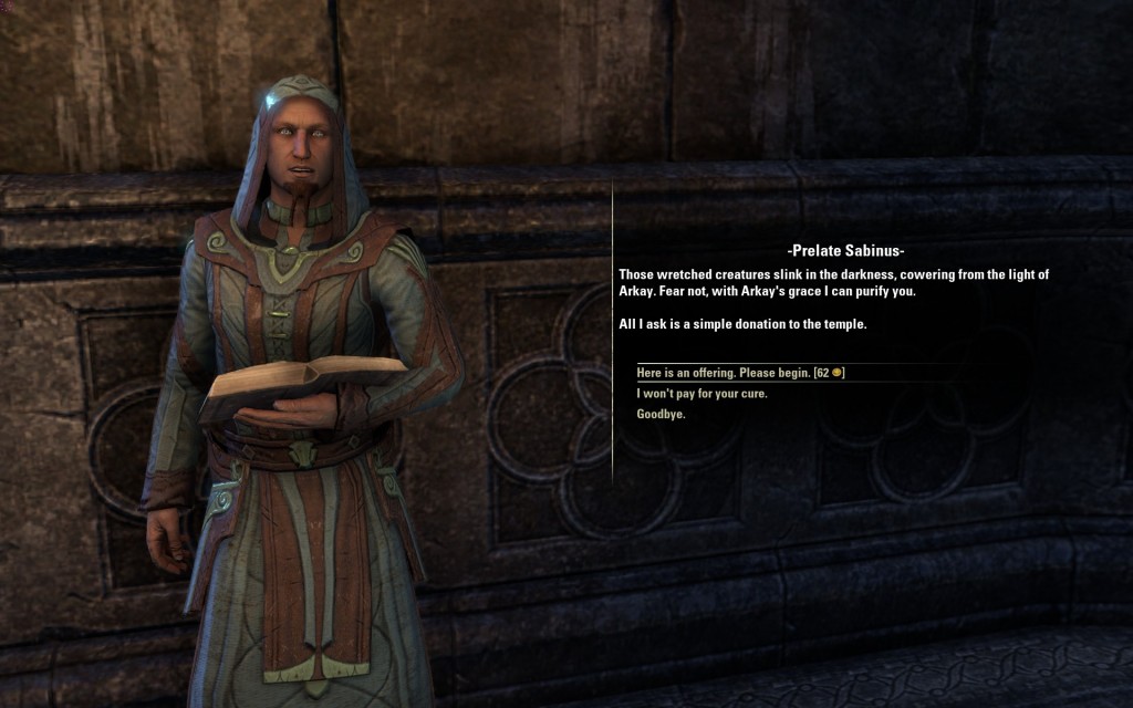How to become a Vampire in ESO