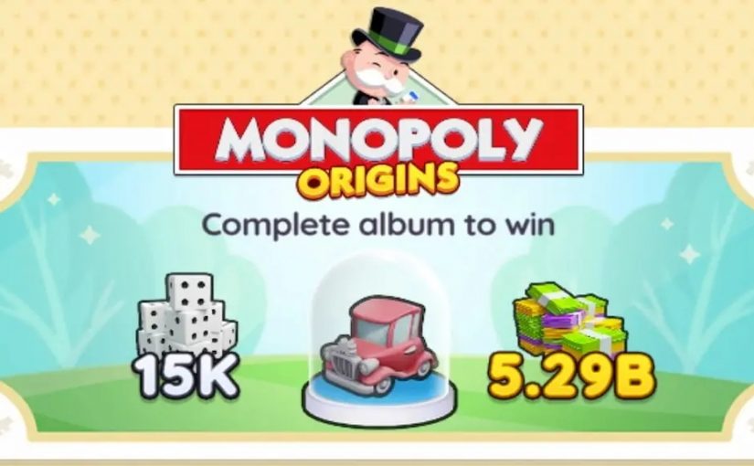 Monopoly Go Origins Sticker Album: List of All Sticker Rewards
