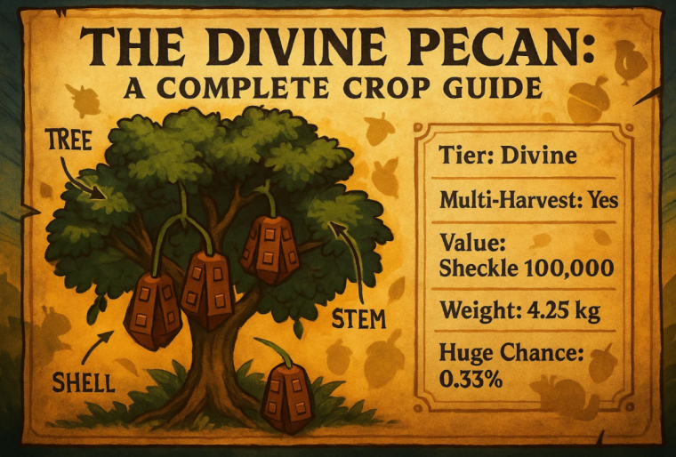 The Pecan Crop in the Chubby Chipmunk Event buy Grow A Garden pets